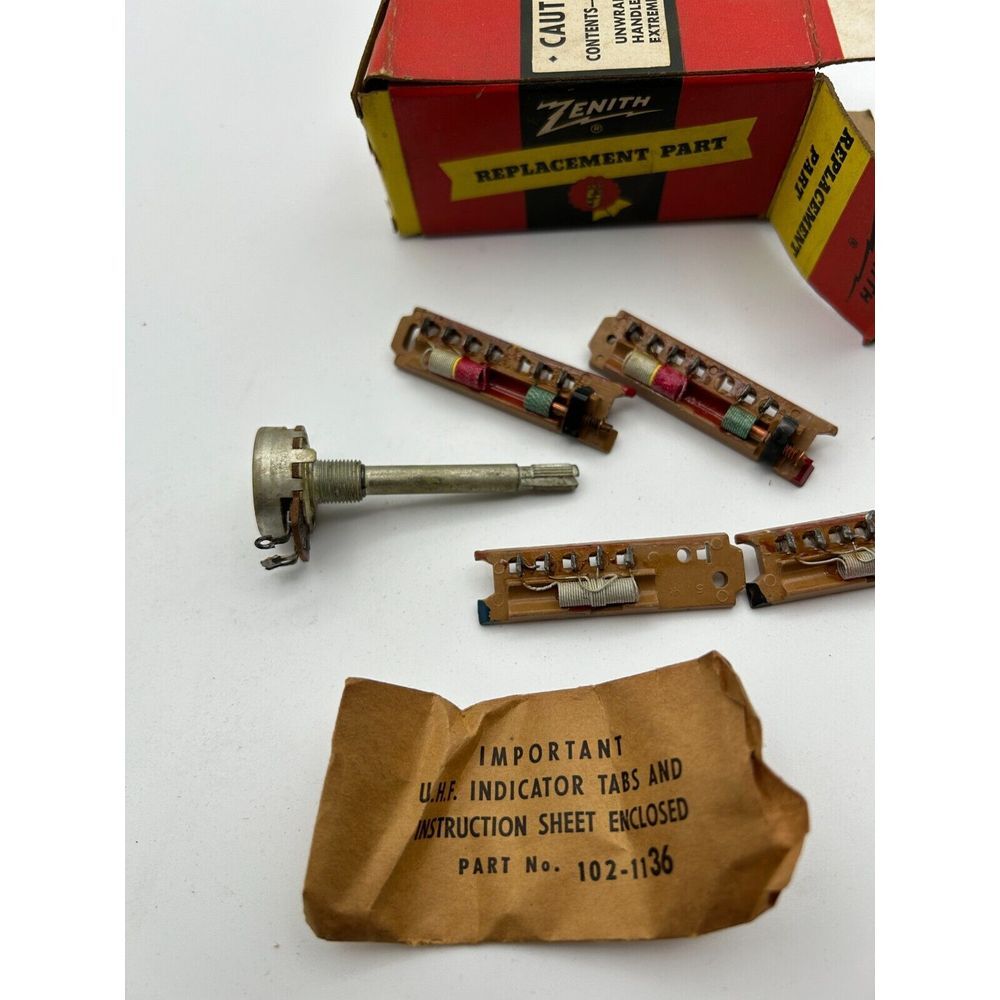 Zenith Replacement part S20169, S19243, 10k‎ 36 NOS Made in USA